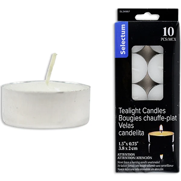 Selectum - Tealight Candles 10EA