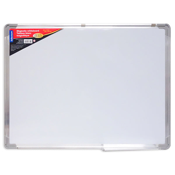 Selectum - High Quality Magnet Whiteboard 24x18IN EA