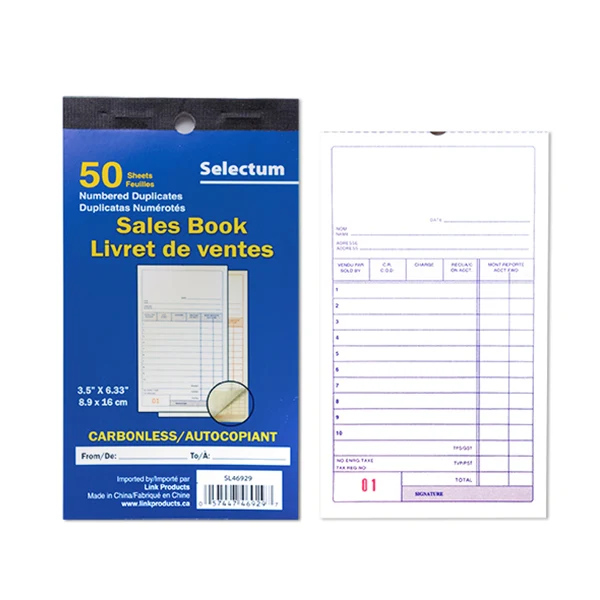 Selectum - 50 Duplicate Sales Book 1 Un
