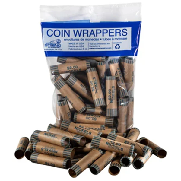 Conglom - N.F.S. Paper Coin Rollers $0.05 25x36 EA