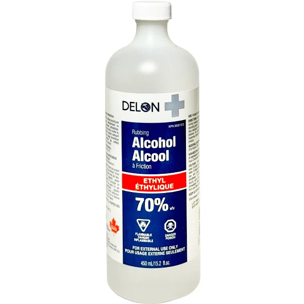 Delon - Ethyl Rubbing Alcohol 70% 450ML