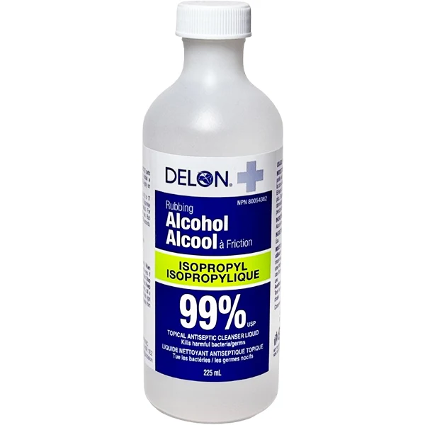 Delon - 99% Isopropyl Alcohol 225ML