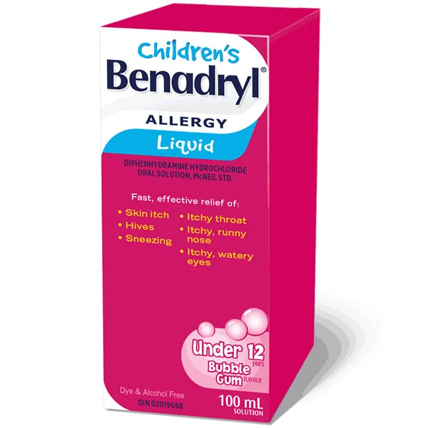 Benadryl - Childrens Allergy Liquid 100ML