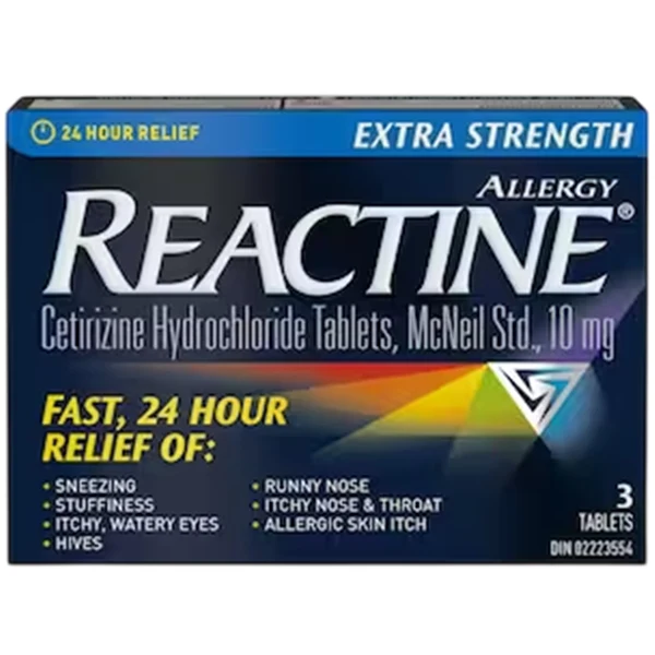 Reactine - Extra Strength 3EA