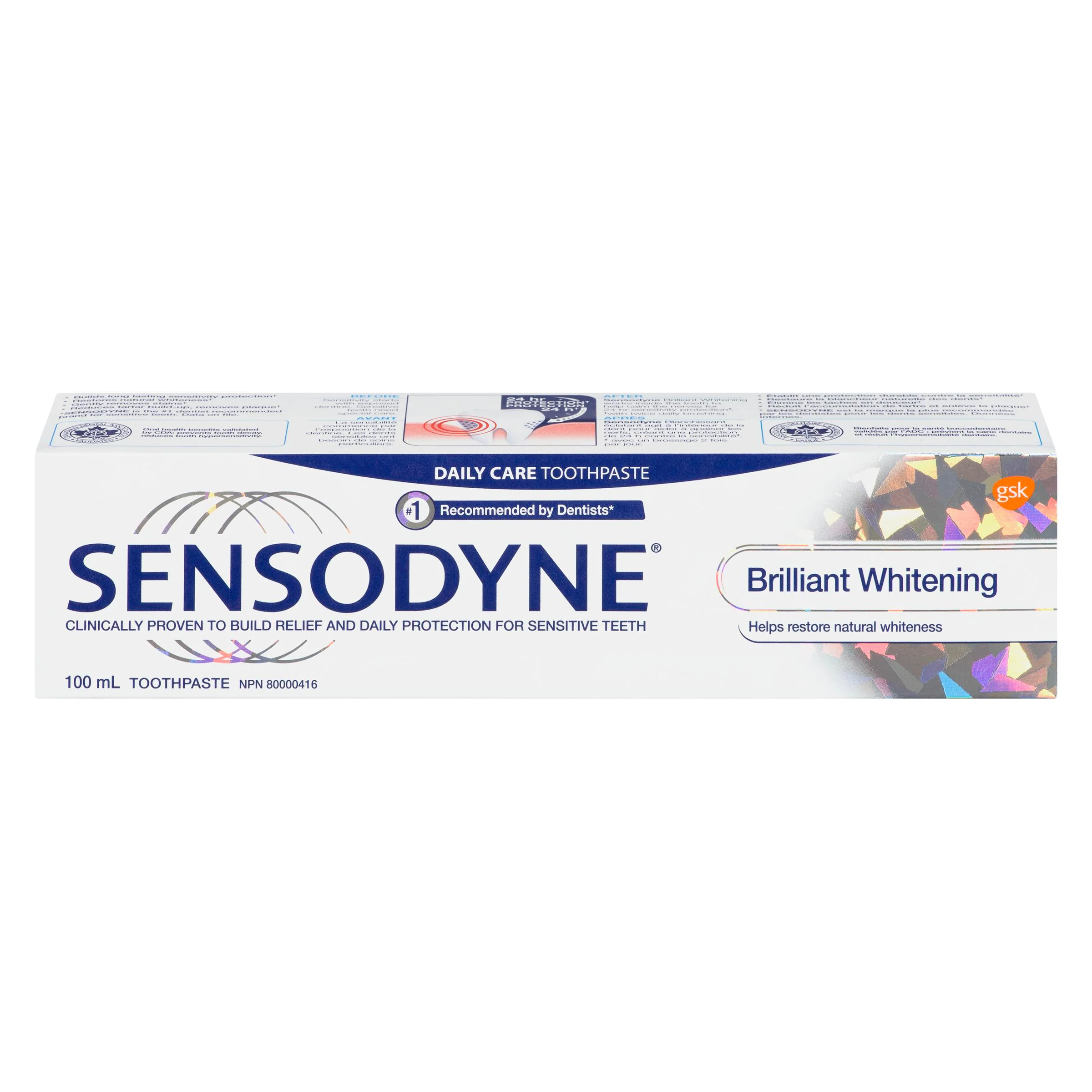 Sensodyne - Brilliant Wht 100ML
