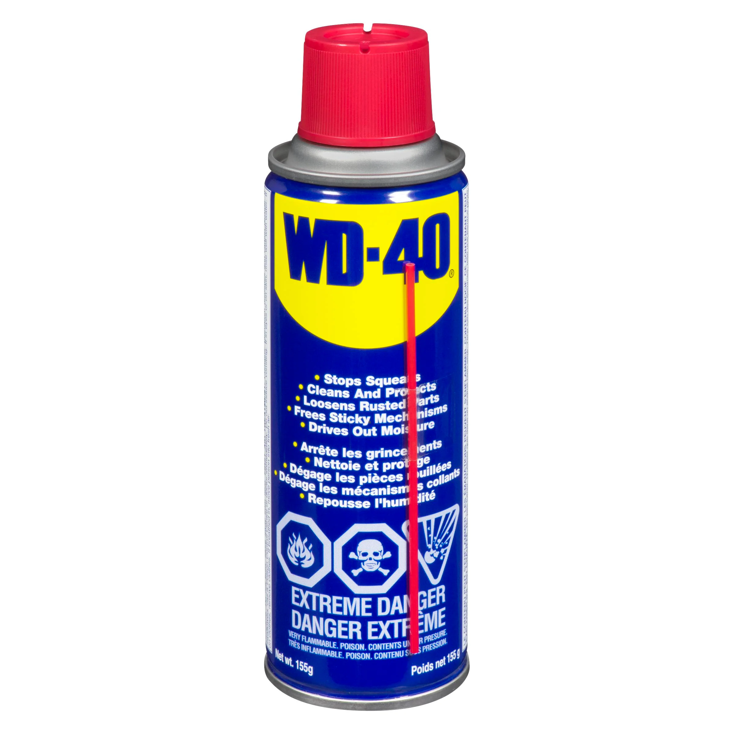 WD40 - Lubricant And Penetrating Fluid 155GR