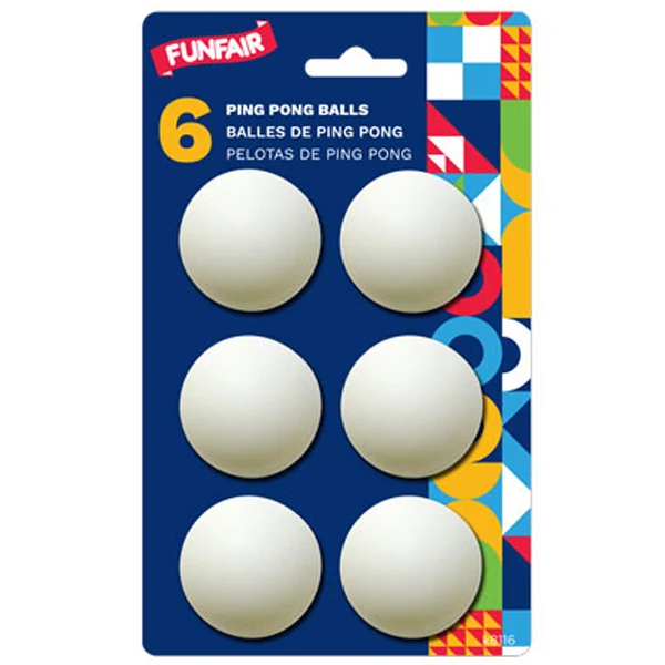 Ping Pong Balls 6 EA