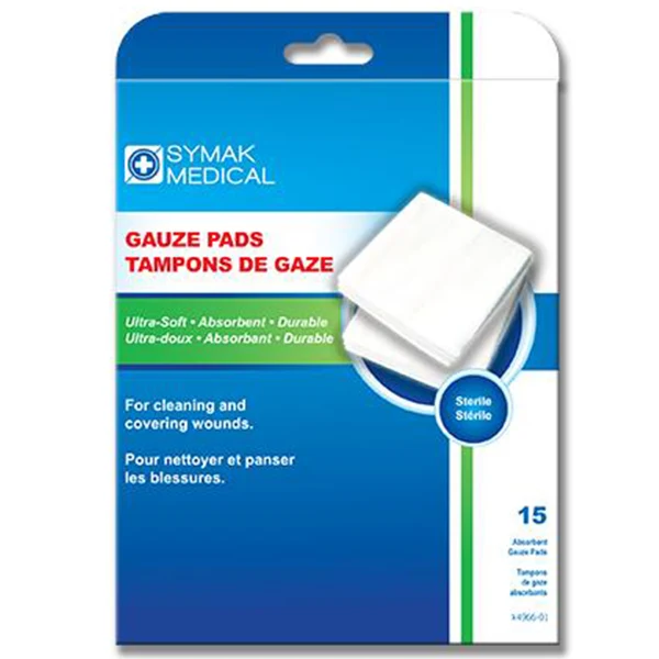 Symak - Gauze Pads 2X2IN 15CT
