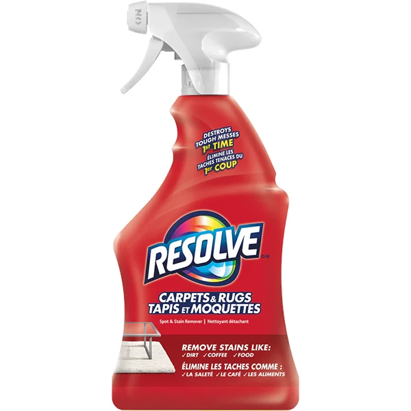 Resolve - Carpet/Rug Spot And Stain Remover 6x650 ML