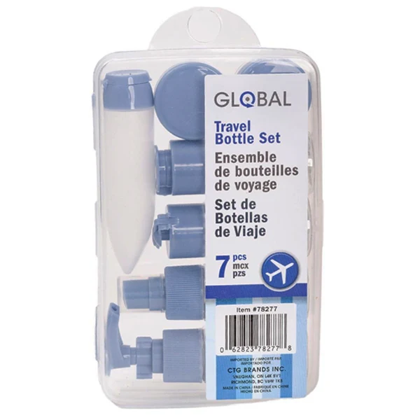 Global - Travel Bottle Set 7PCS EA