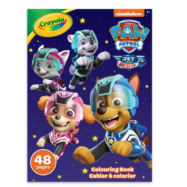Crayola - Paw Patrol Colouring Book 48-Pgs 1EA