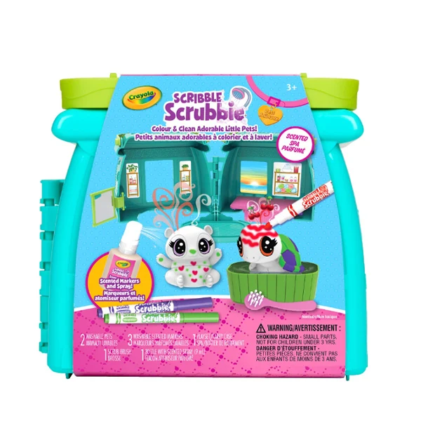 Crayola - Scribble Scrubbie Pets Scented Spa 1EA