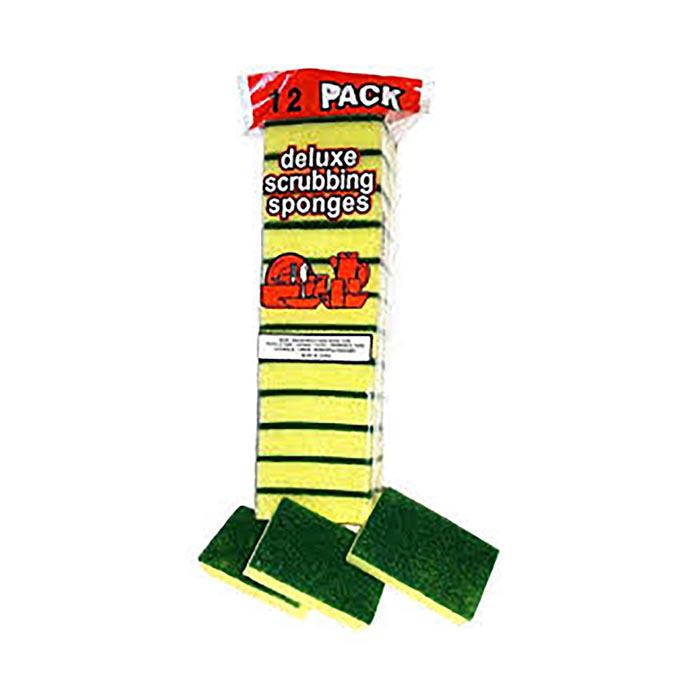 Deluxe - Scrubbing Sponges 12EA