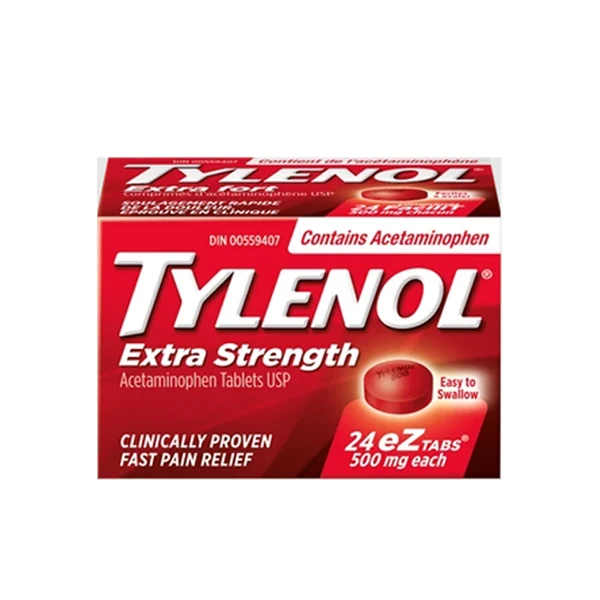 Tylenol - Extra Strength Ez Tabs 24x500 Mg