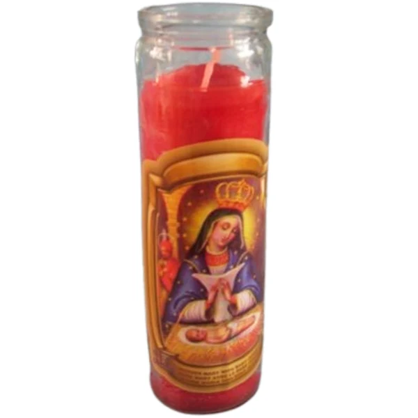 Standa - Rel.Candle Mother Mary With Baby 1EA