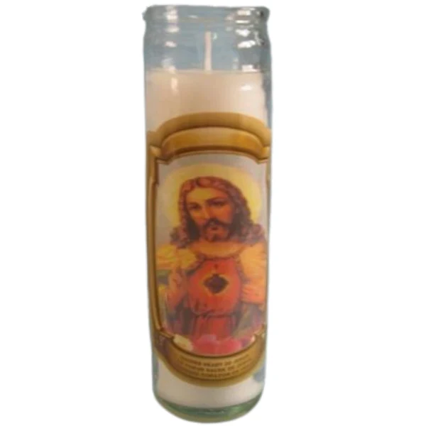 Standa - Rel.Candle Sacred Heart Jesus EA