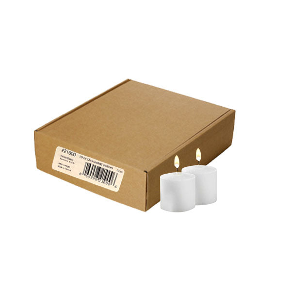 Neo-Image - Votives 10HR Unscented White 72EA