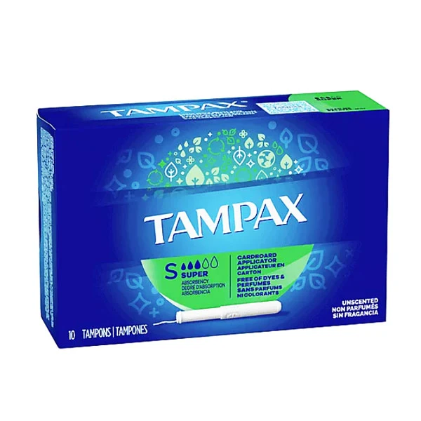 Tampax - Super Tampons Unscented 10EA