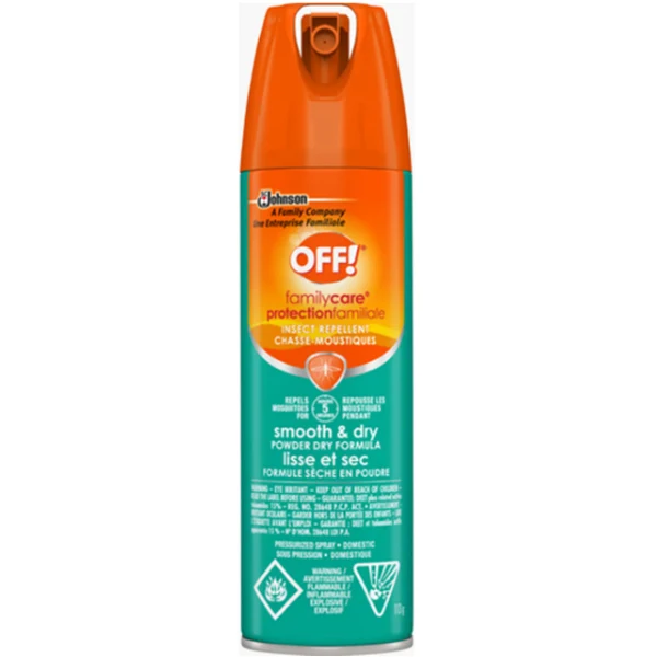 Off - Familycare Smooth & Dry Spray 175GR