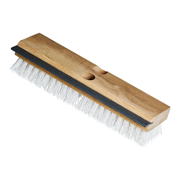 M2 - 11" Utility Deck Scrub Brush With Squeegee EA