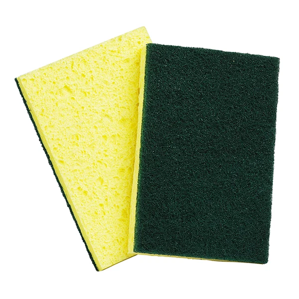 M2 - Cellulose Sponge With Scouring Pad 1EA