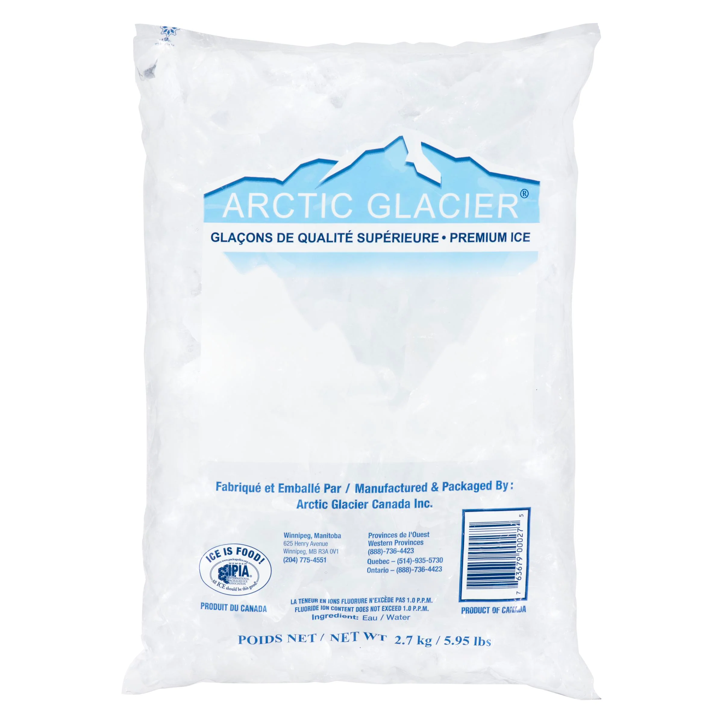 Arctic Glacier - Ice 2.3KG