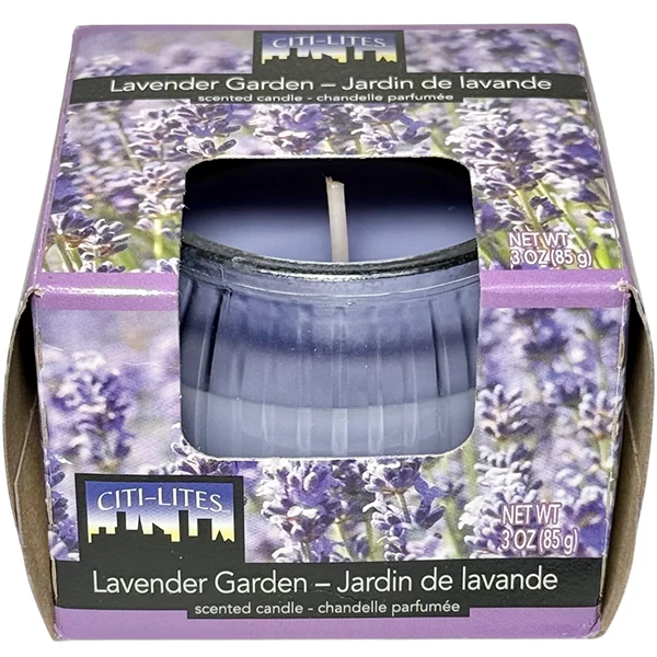 Citi Lites - Lavender Garden Globe Jar Candle 3OZ