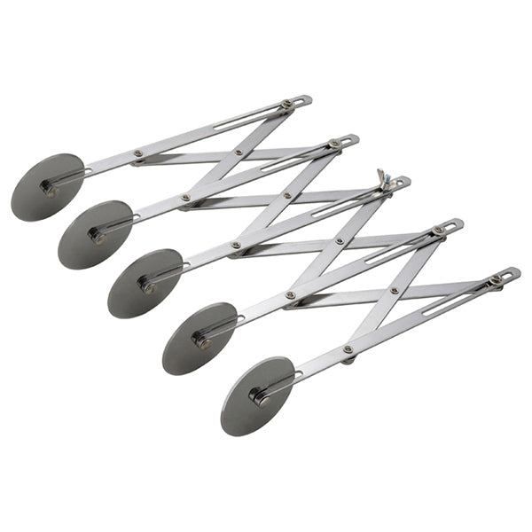 Winco - 5 Wheel Dough Dividers W/Adjustable Wheels EA