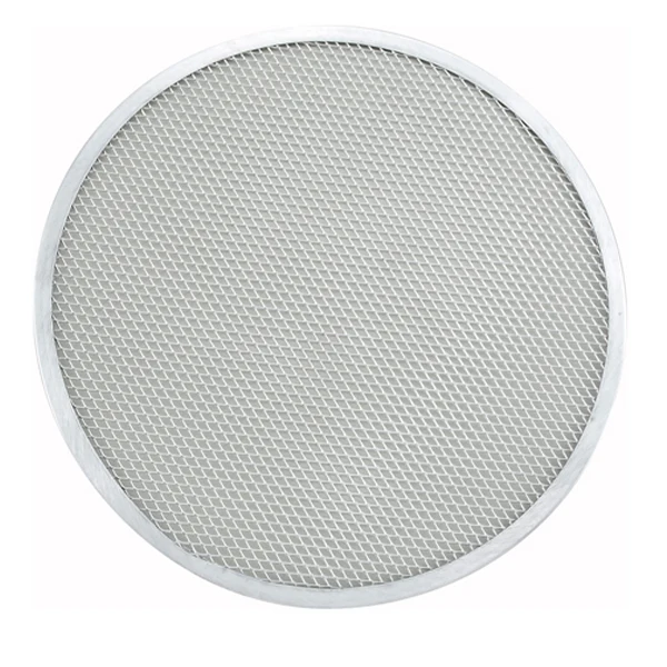 Winco - Seamless 16IN Aluminum Pizza Screen 1EA