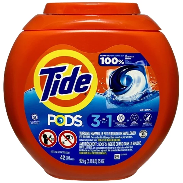 Tide - Pods Original Detergent Pacs 4x42 CT