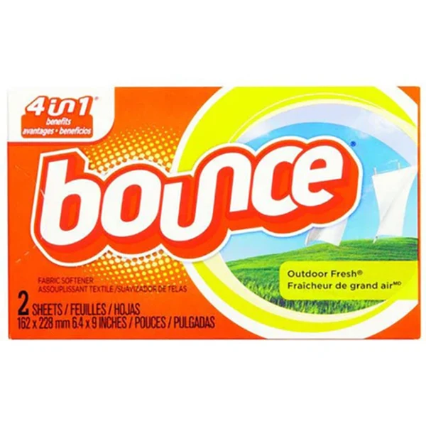 Bounce - Outdoor Fresh Fabric Softener Dryer Sheets 156x2 CT