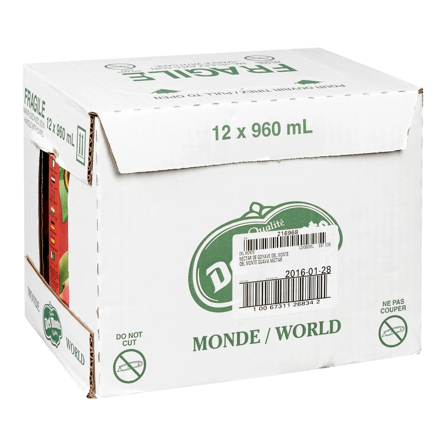 Del Monte - Guava Nectar 12x960 ML