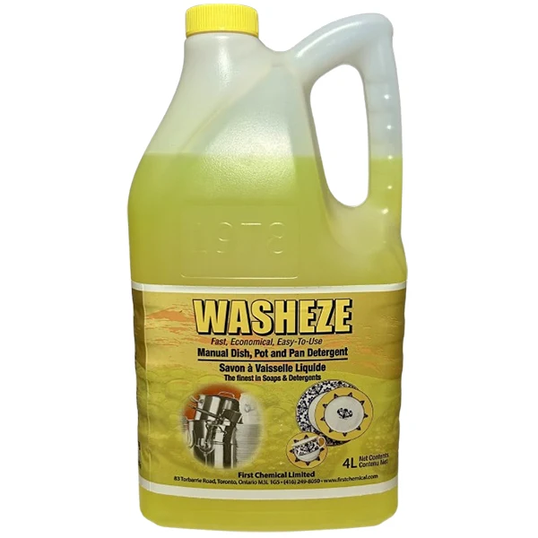 First Chemical - Washeze Dish Soap 4x4LT