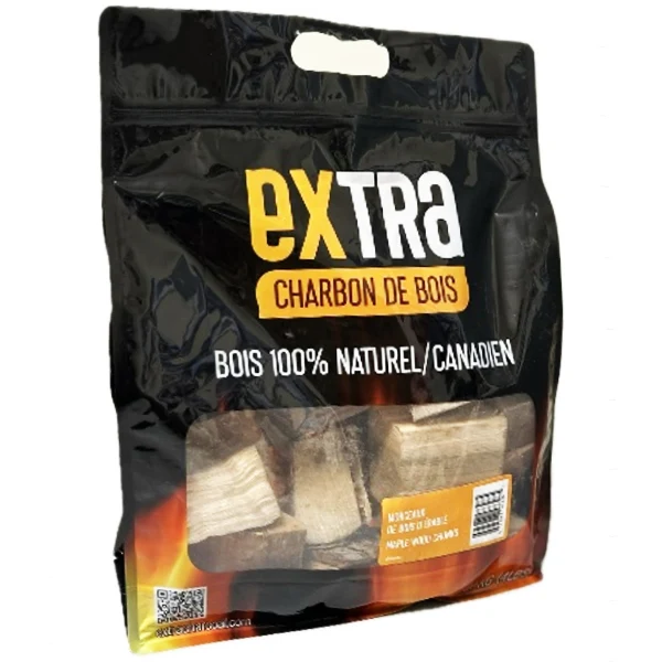 Extra Charcoal - Maple Wood Chunks 6x1.81 KG