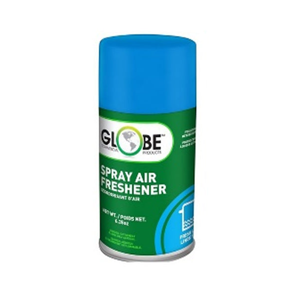 Globe - Air-Pro Aerosol Metered Spray Refill- Linen Fresh 12x180 GR