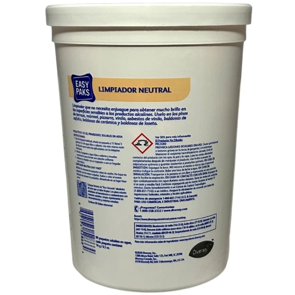 Diversey - Easy Pack Neutral Cleaner 90/14G 2x1.28 KG