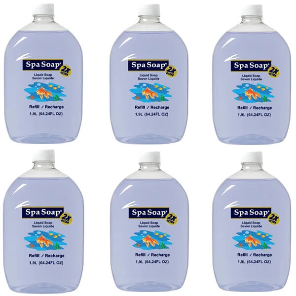 Spasoap - Ultra 2X Clear Handsoap Refill 6x1.9 LT