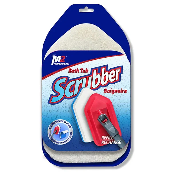 M2 Professional - Bath TUB Scrubber Refill 24EA