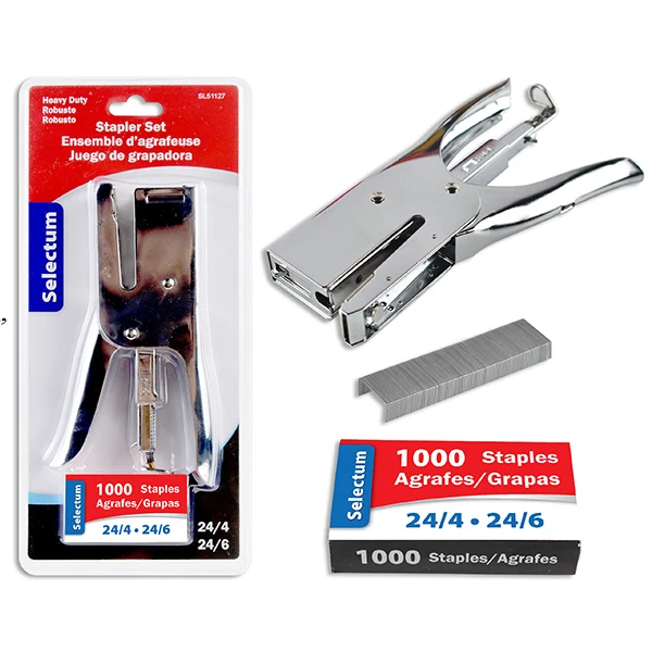 Selectum - Heavy Duty Stapler Set 6x1 PK