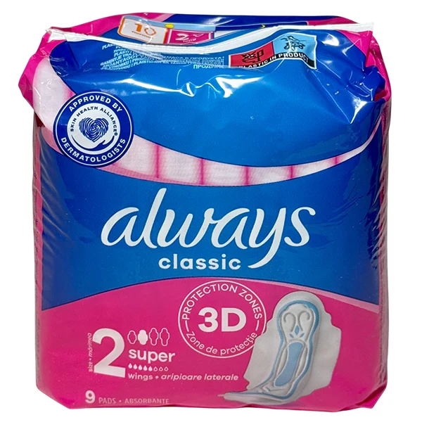 Always - Ultra Maxi Wings 9CT