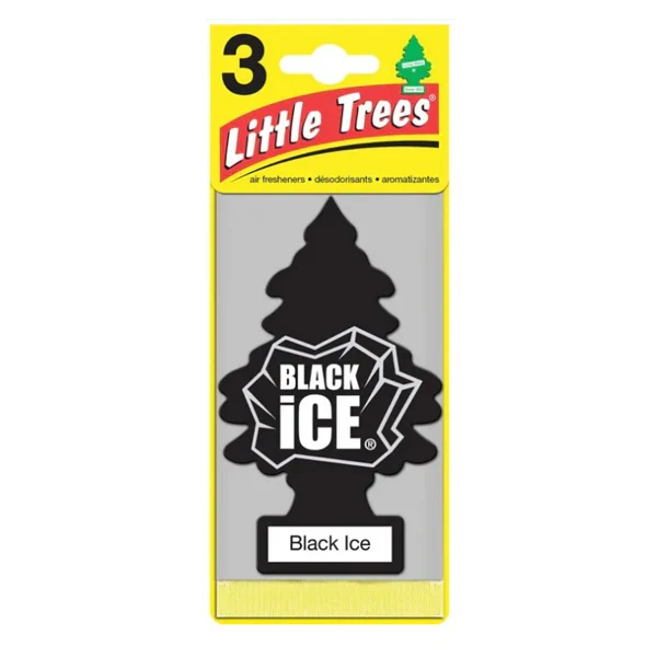 Little Trees - 3PK Black Ice 8x3 PK