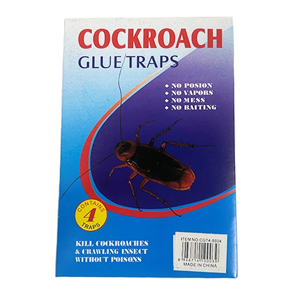 Cockroach - Glue Traps 4pk EA