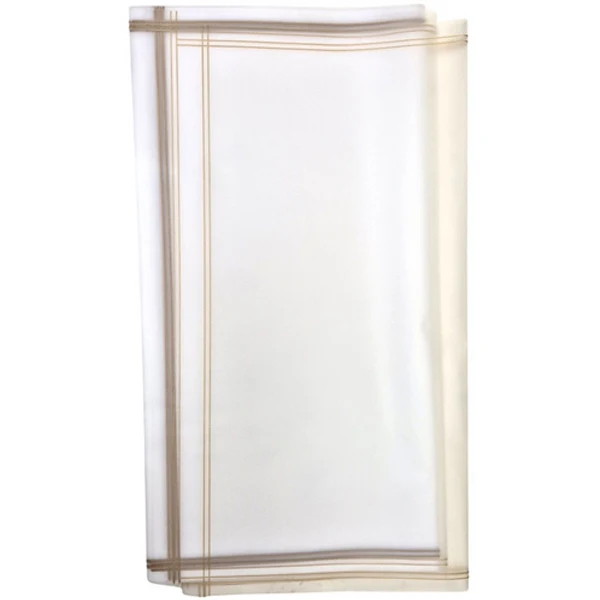 Han Su - 20PC Transparent W/ Gold Edge Wrapping Paper 57x57 CM