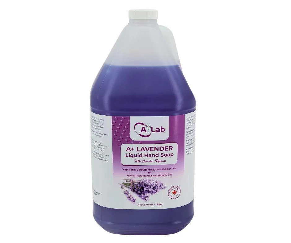 A+ - Hand Soap - Lavender — Case (4 x 4 L)