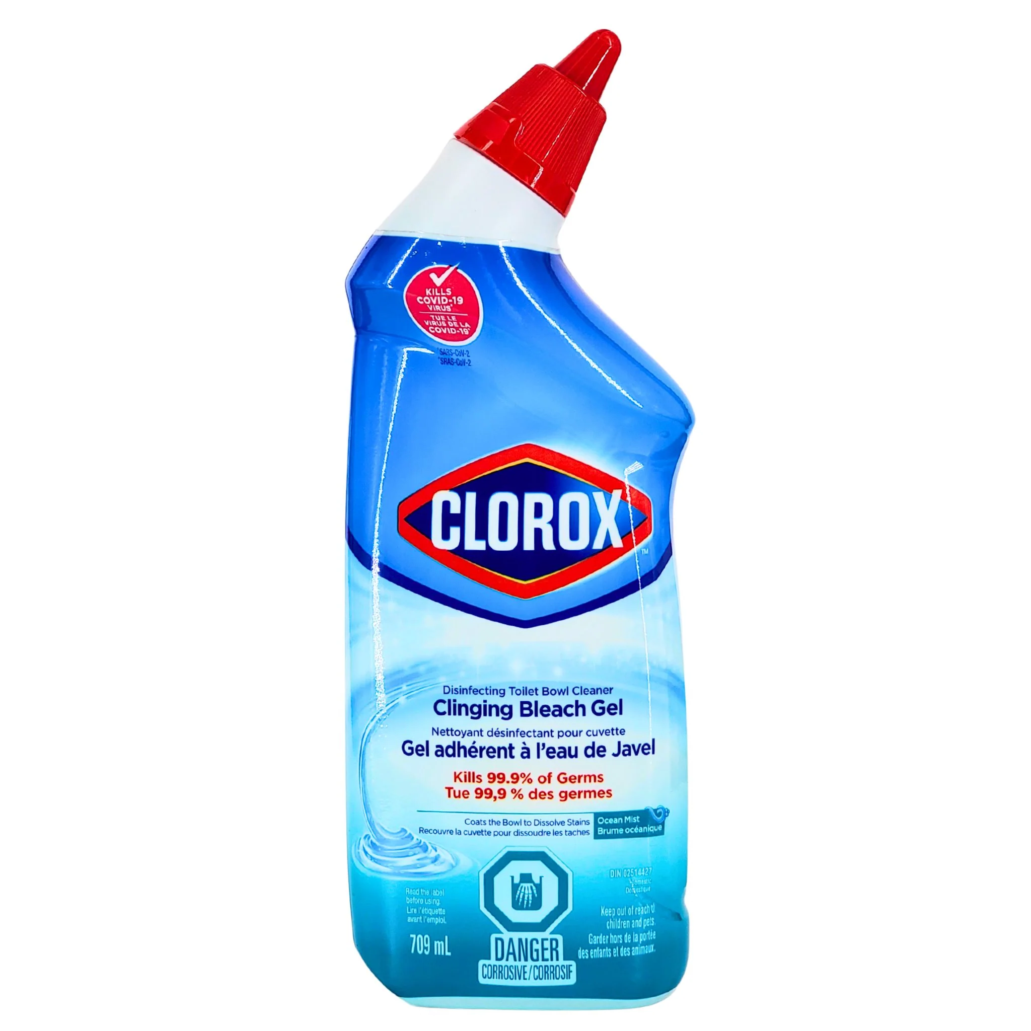 Clorox - Toilet Cleaner - w/Bleach — Case (12 x 709 ML)