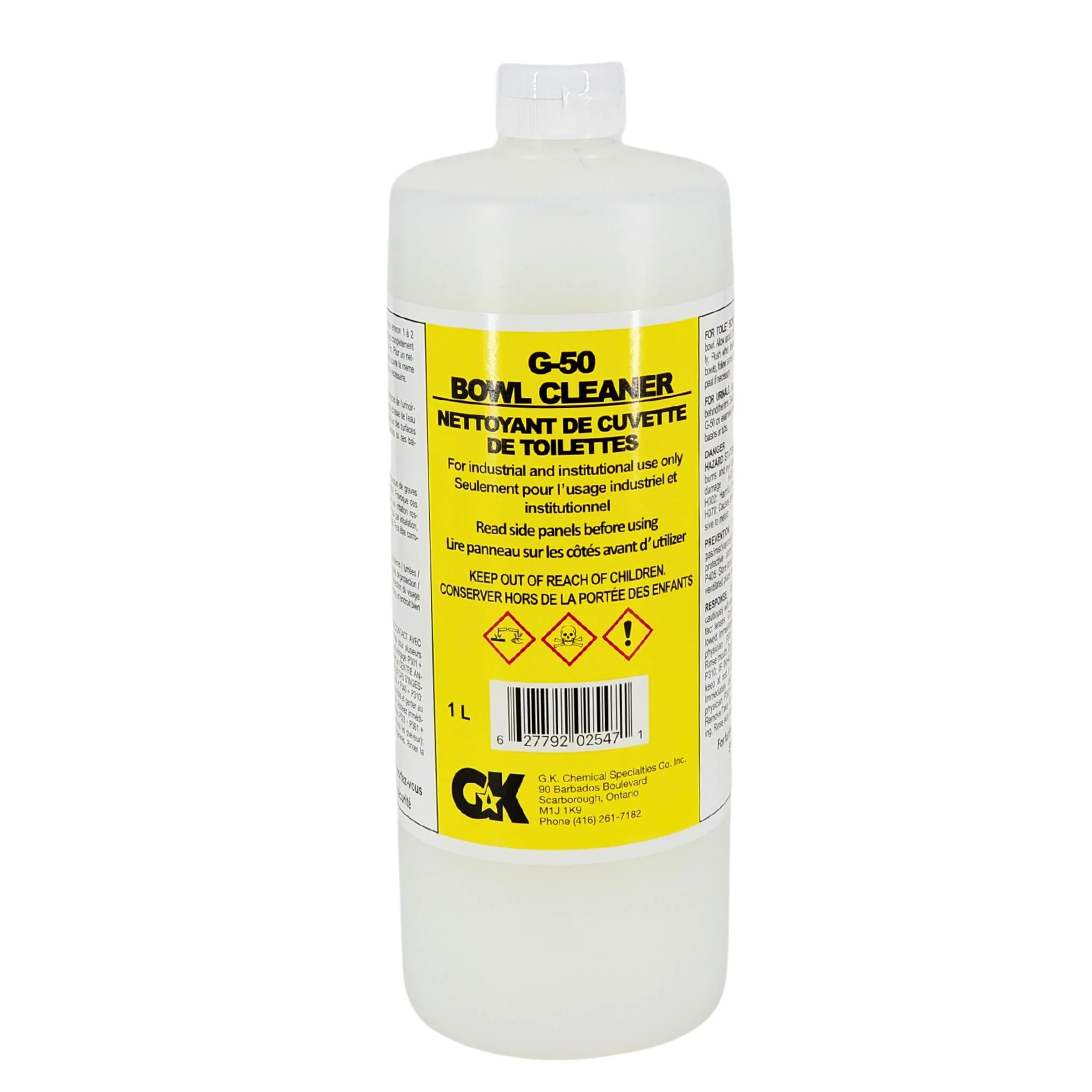GK - Bowl Cleaner - 23% - G-50 — Case (12 x 1 L)