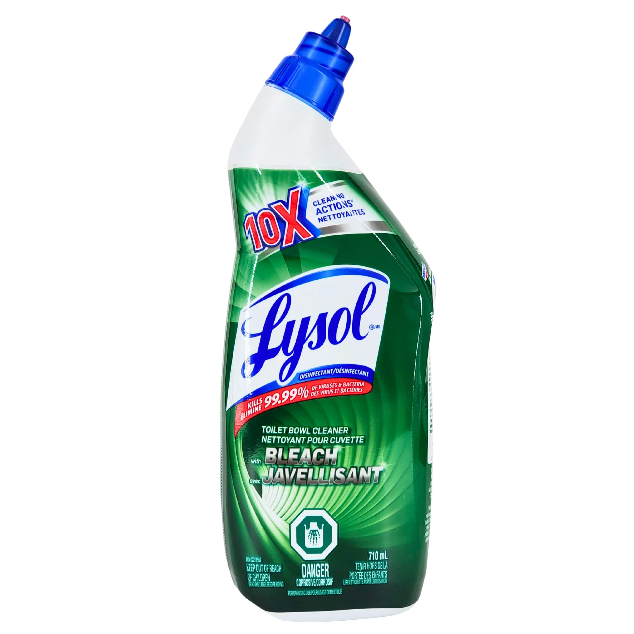 Lysol - Toilet Cleaner - w/Bleach — Case (12 x 710 ML)