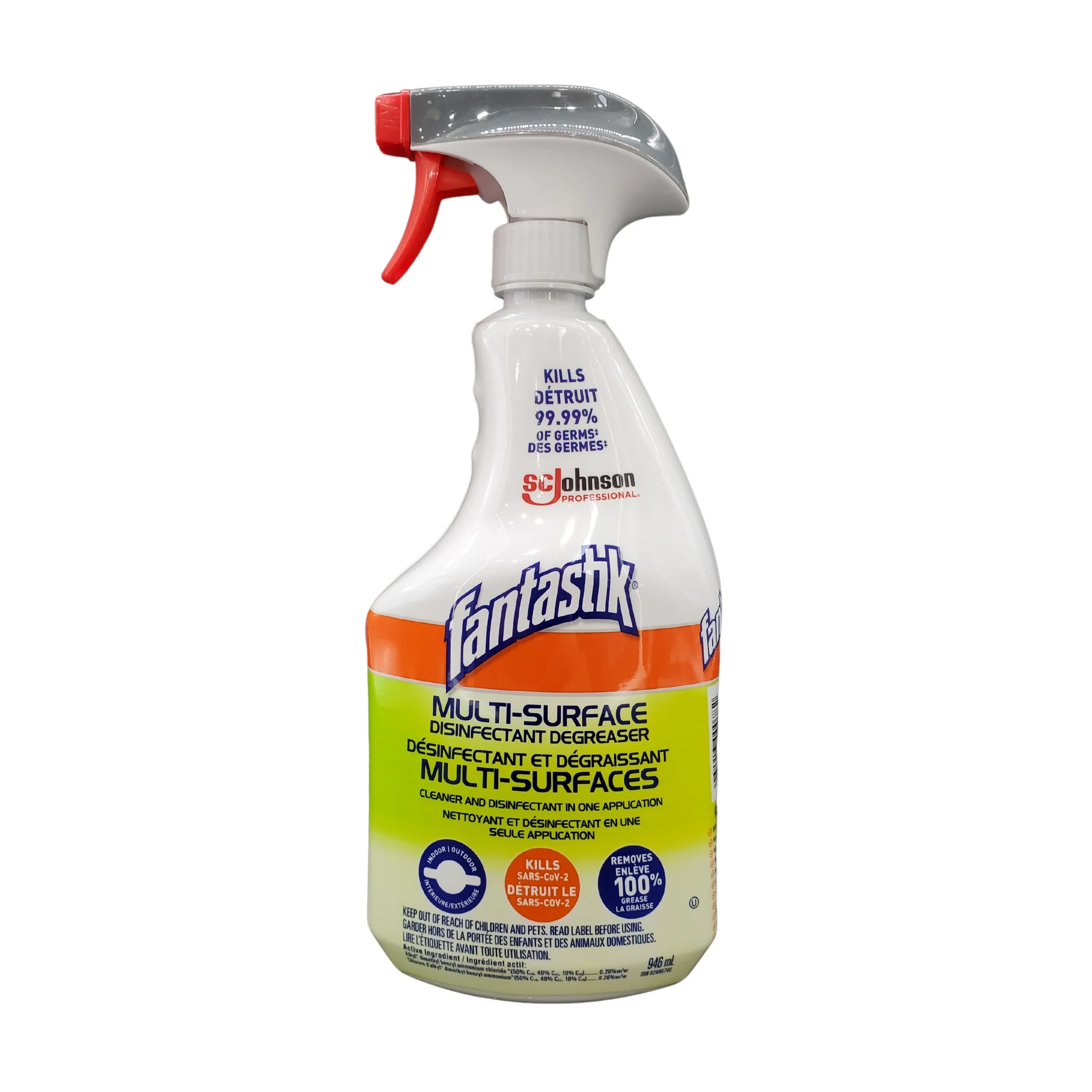 Fantastik - Pro - Disinfectant - All Purpose Cleaner - Trigger Bottle — Each (946 ML)