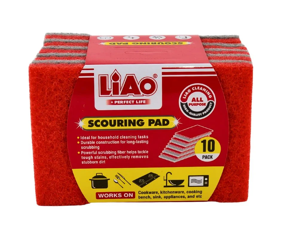 Liao - All Purpose Scouring Pad - H130031 — Case (10 CT)