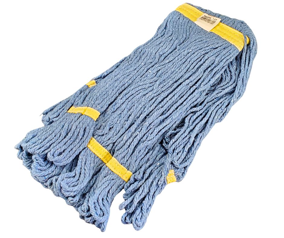 Spartano - 24oz Blue Synthetic Loop-End Mop Head - 3052B — Each (1 CT)